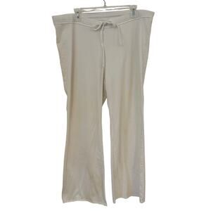 SKIMS Soft Lounge Drawstring Pant Cream Off White 2XL